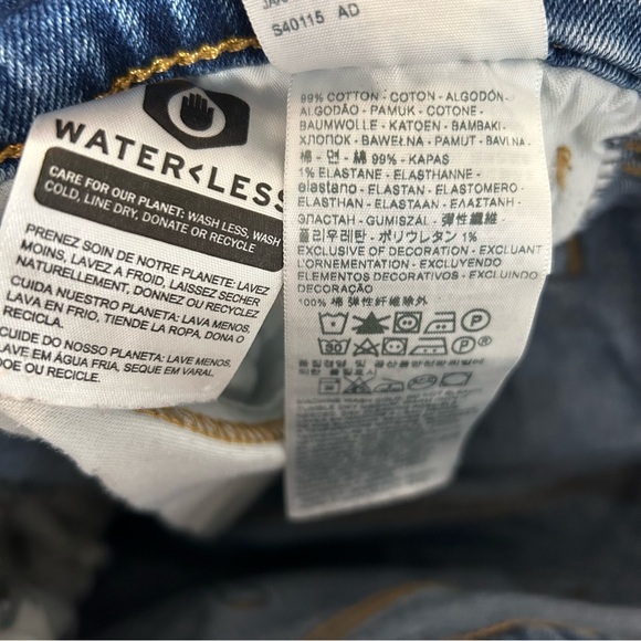 Levis 541 Jeans Mens 30x30 Light Blue Wash Faded Measure 30x28 Athletic Fit - Picture 9 of 10